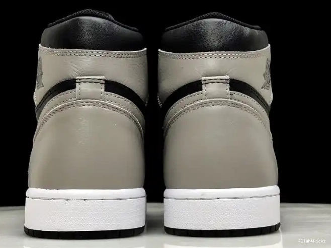 555088-013 Black Retro Shadow High 1 Grey Jordan Air OG 0520